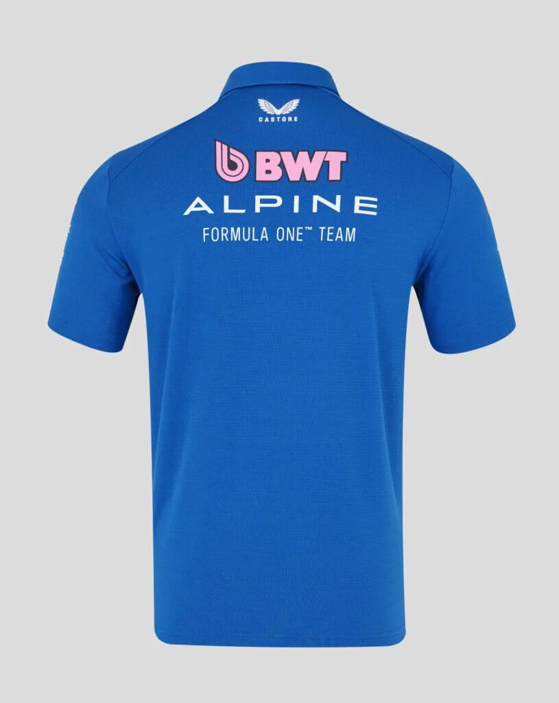 Alpine Racing F1 2026 Men's Team Polo Shirt - Lapis Blue