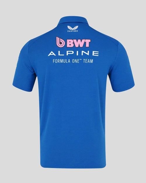 Alpine Racing F1 2026 Men's Team Polo Shirt - Lapis Blue