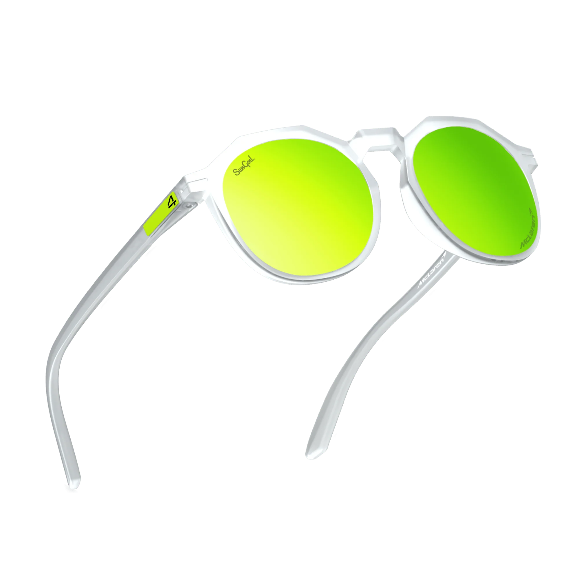 McLaren Racing F1 Limited Edition SunGod Lando Norris Zephyrs Sunglasses - Yellow