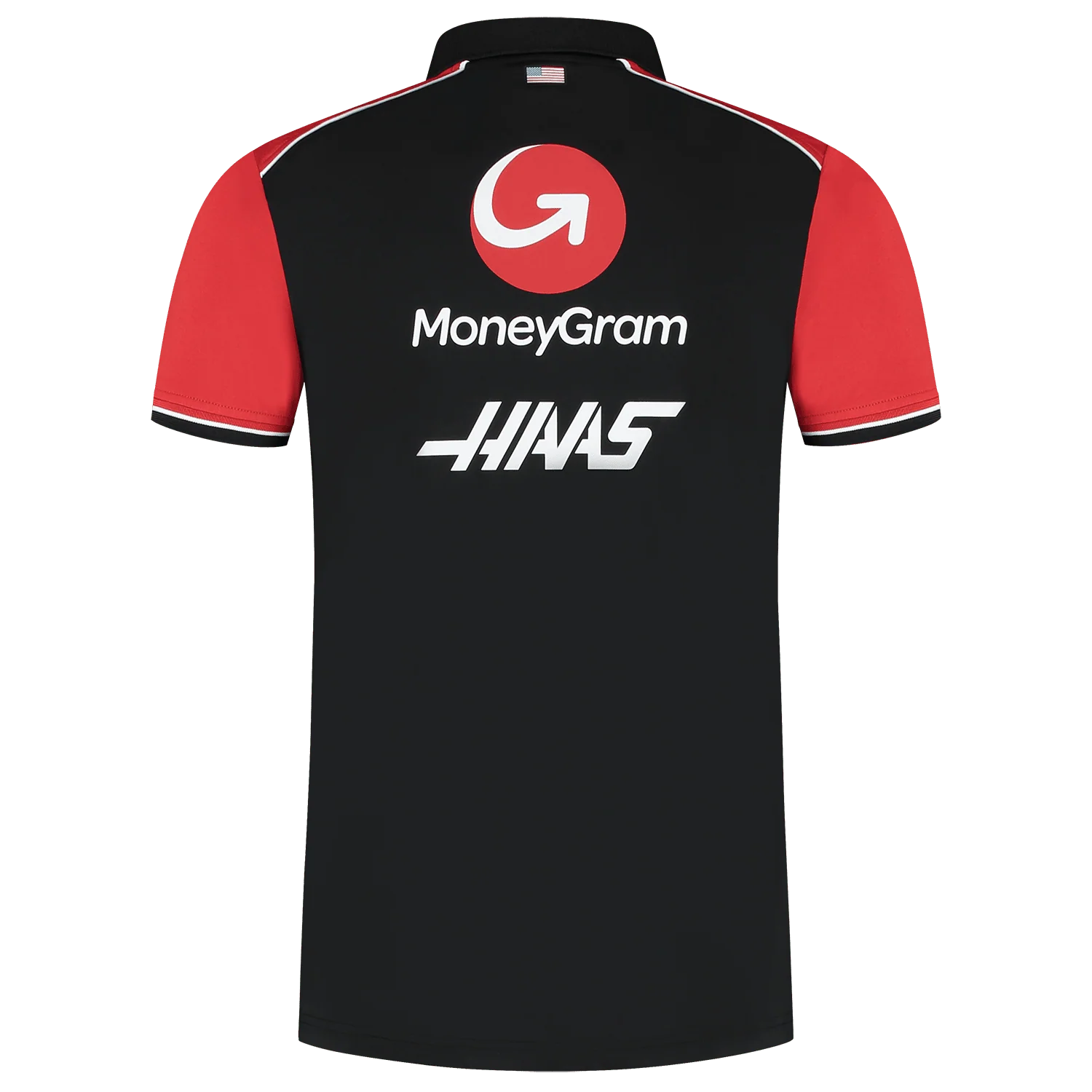 Haas Racing F1 2025 Men's Team Fitted Polo Shirt - Black