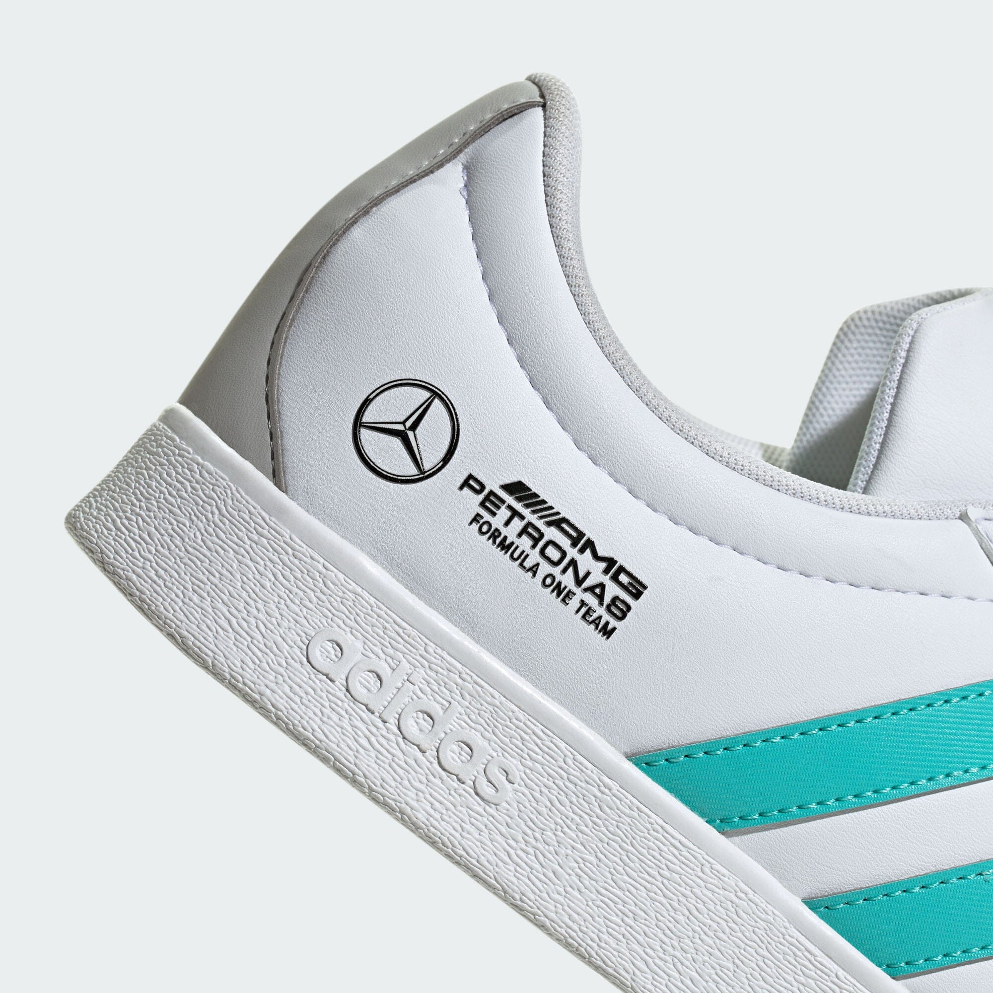 Mercedes - AMG Petronas Formula One Adidas Team Vl Court Base Trainers - White