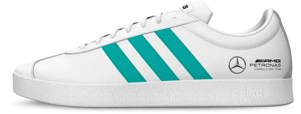 Mercedes - AMG Petronas Formula One Adidas Team Vl Court Base Trainers - White