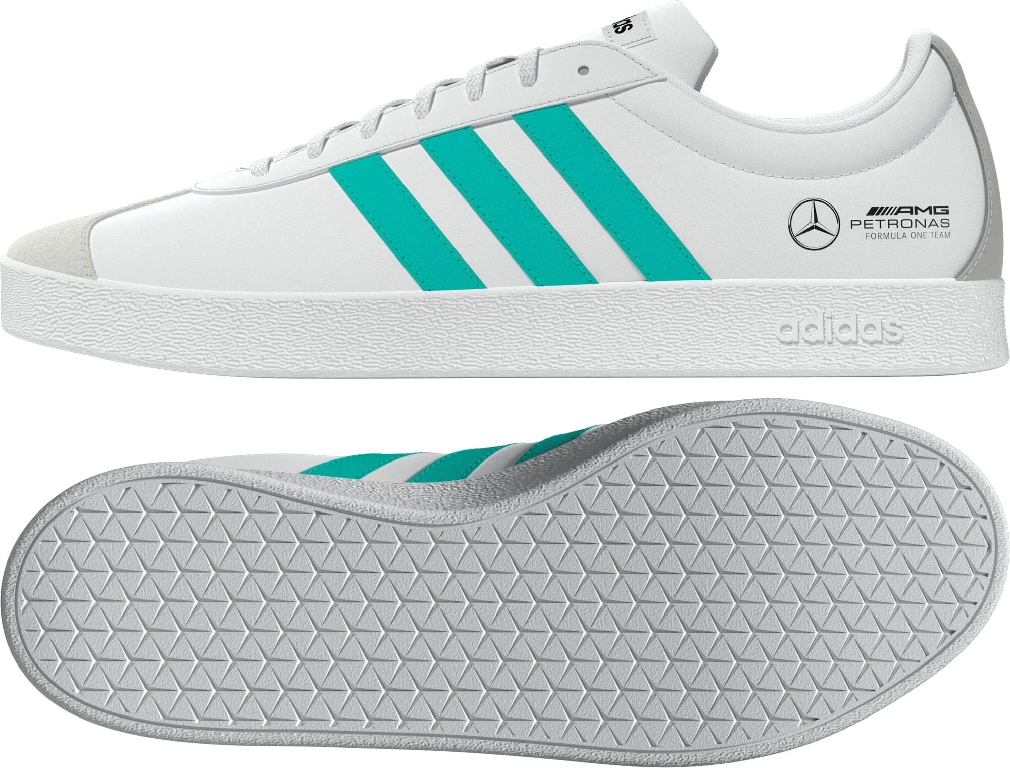 Mercedes - AMG Petronas Formula One Adidas Team Vl Court Base Trainers - White