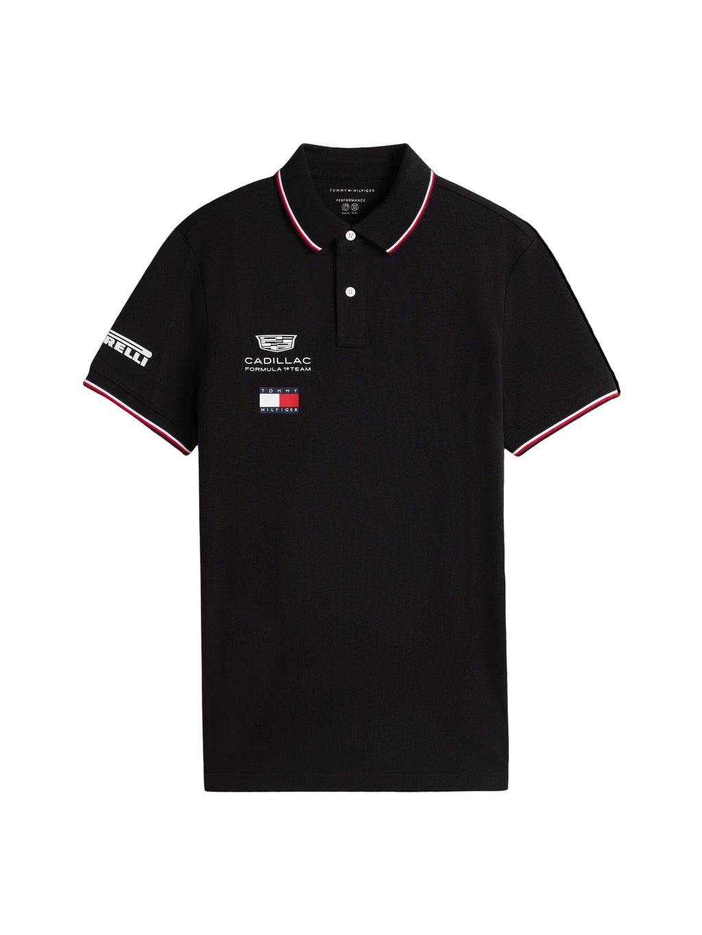 Cadillac F1 Racing 2026 Team Polo Shirt - Black