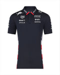 Red Bull Racing F1 Men's Special Edition America Race Team Polo Shirt- Navy