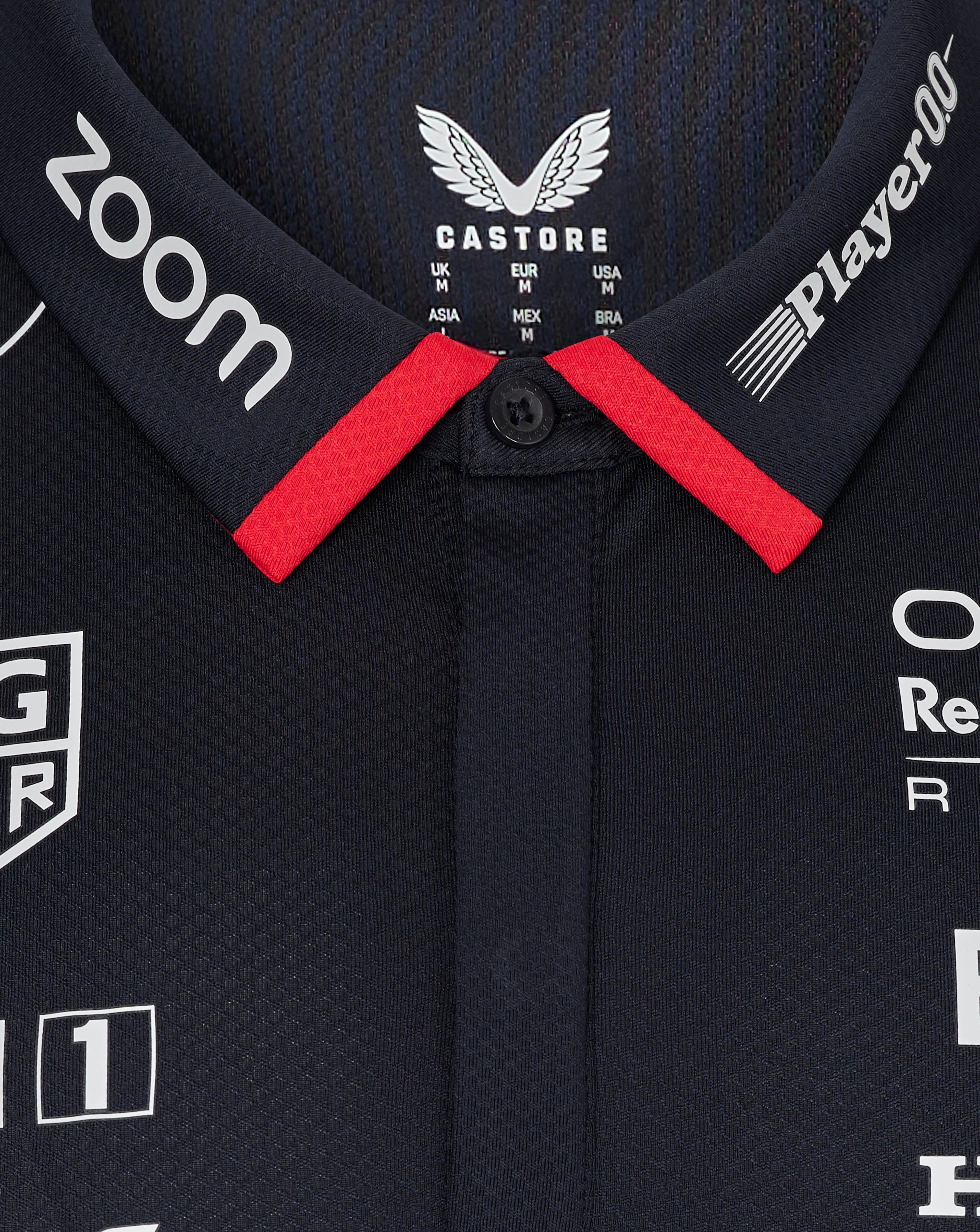 Red Bull Racing F1 Men's Special Edition America Race Team Polo Shirt- Navy