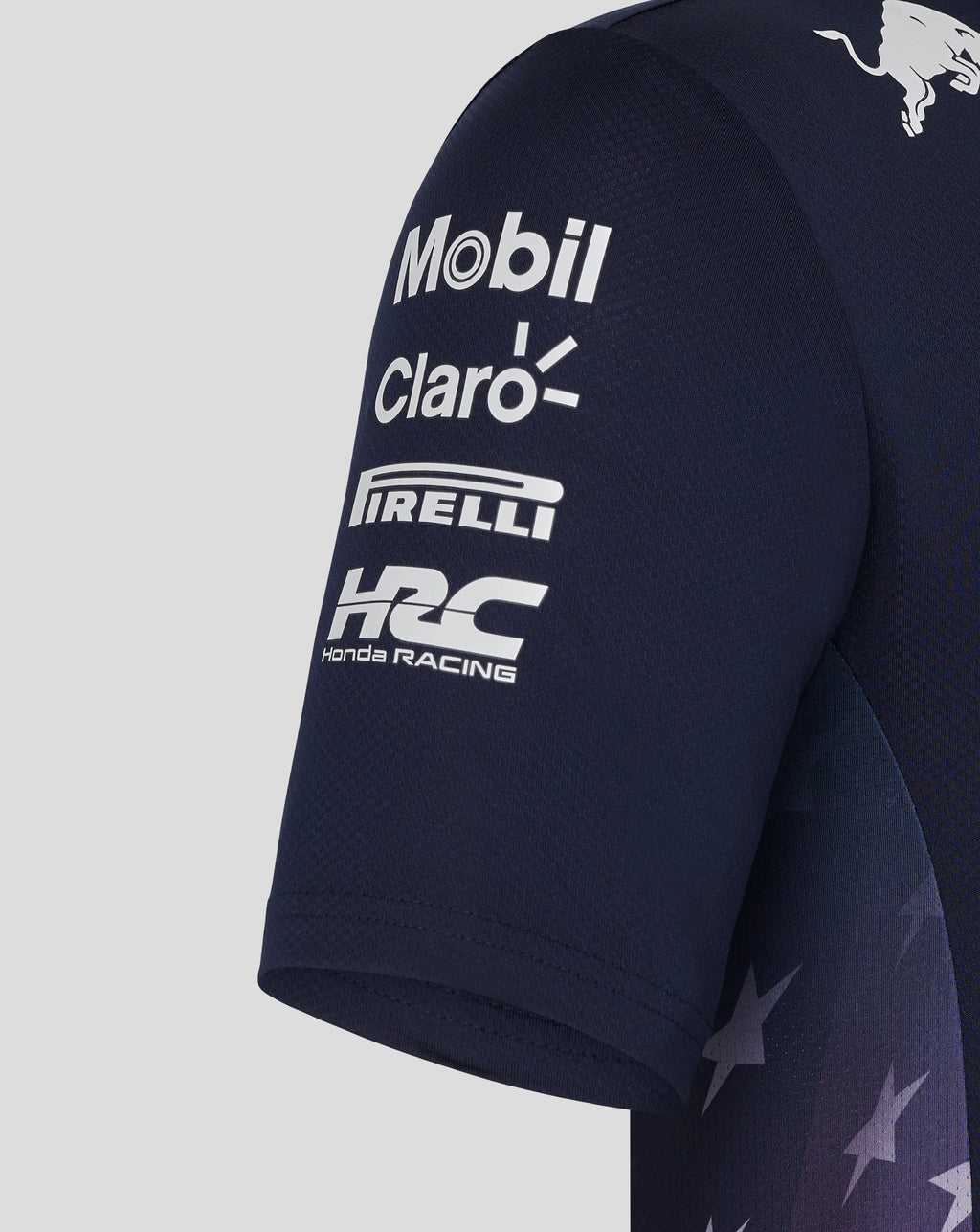 Red Bull Racing F1 Men's Special Edition America Race Team Polo Shirt- Navy