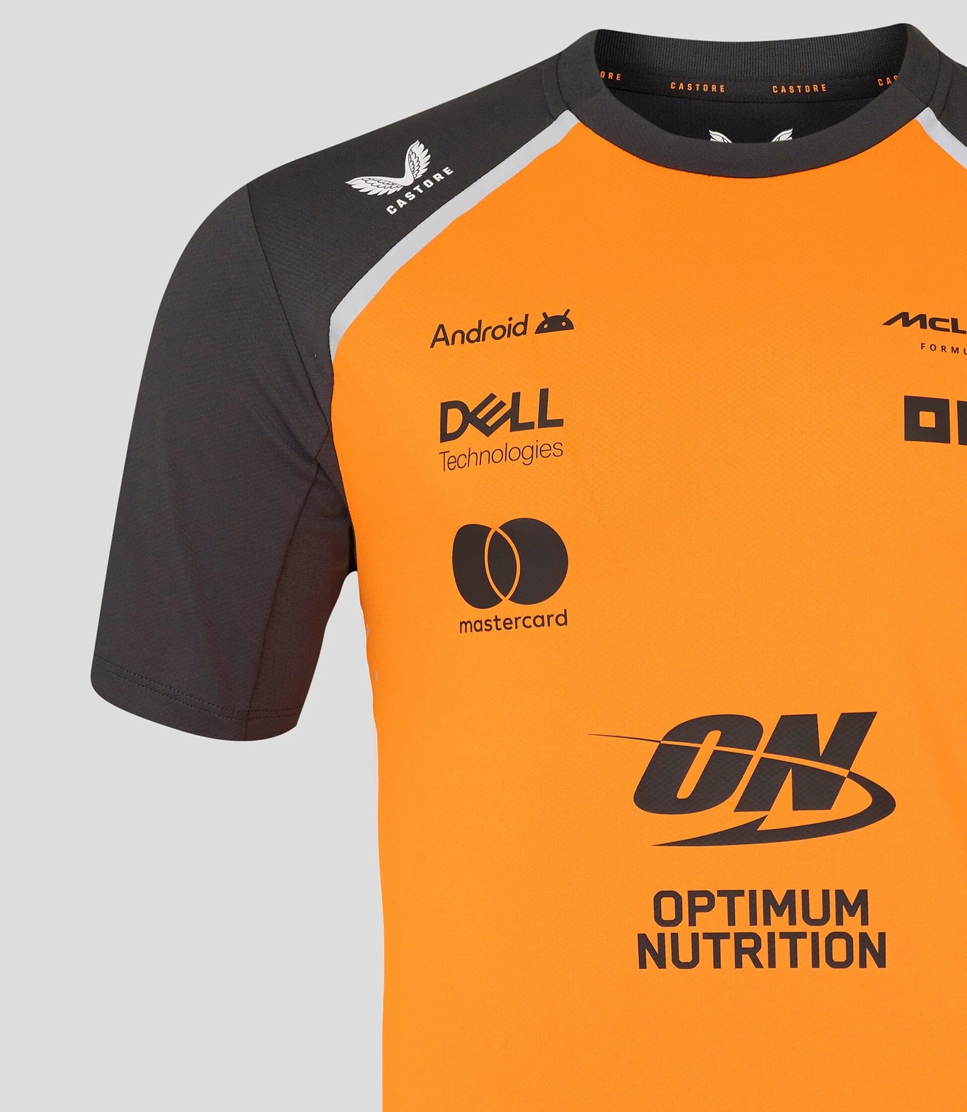 McLaren F1 2025 Men's Team T-Shirt - Papaya