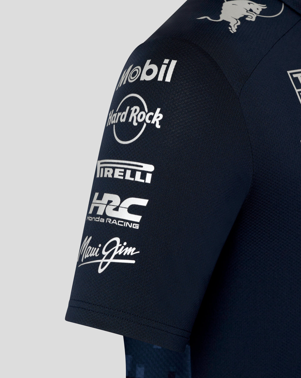 Red Bull Racing F1 x HypeBeast 2025 Special Edition Track Polo Shirt - Navy