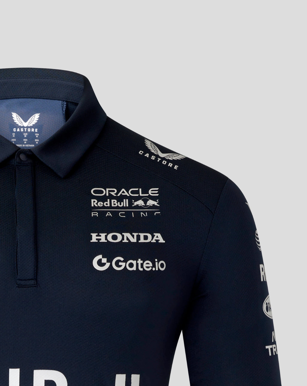 Red Bull Racing F1 x HypeBeast 2025 Special Edition Track Polo Shirt - Navy