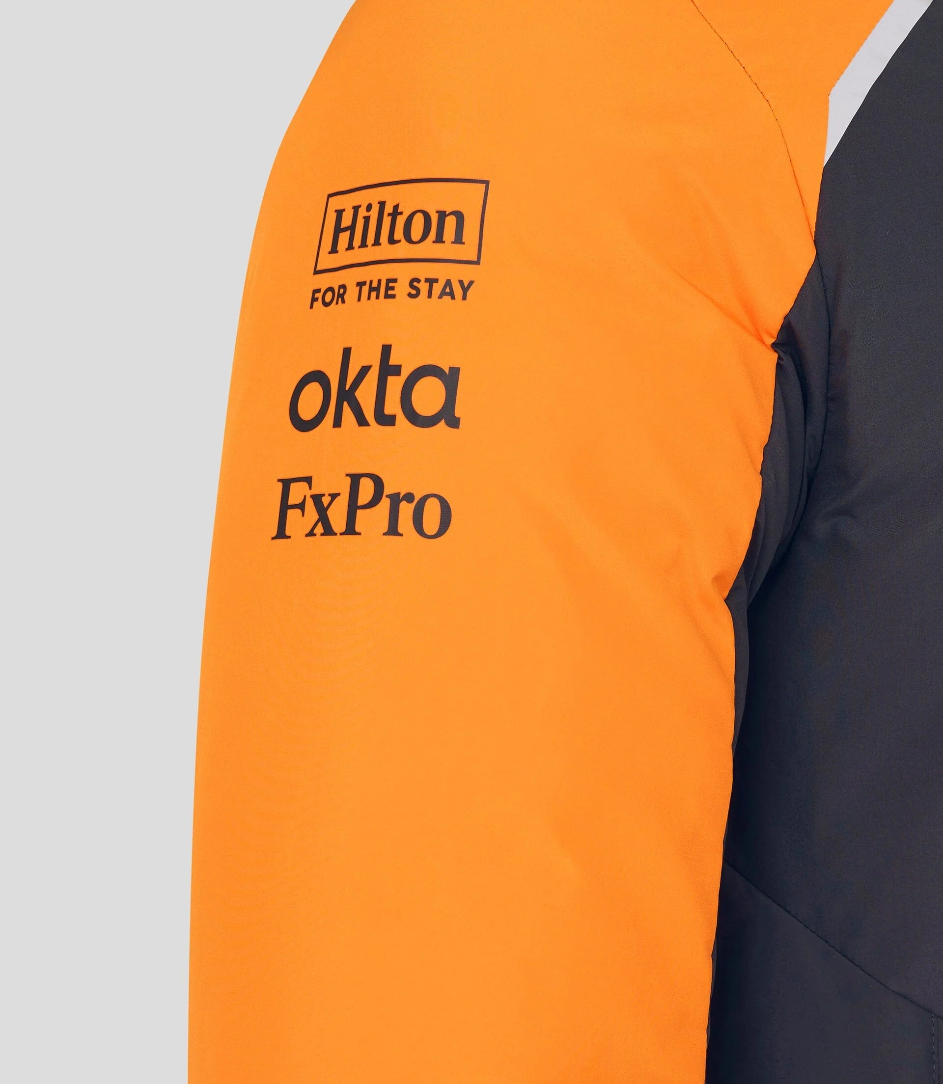 McLaren F1 2025 Team Longline Padded Jacket - Phantom