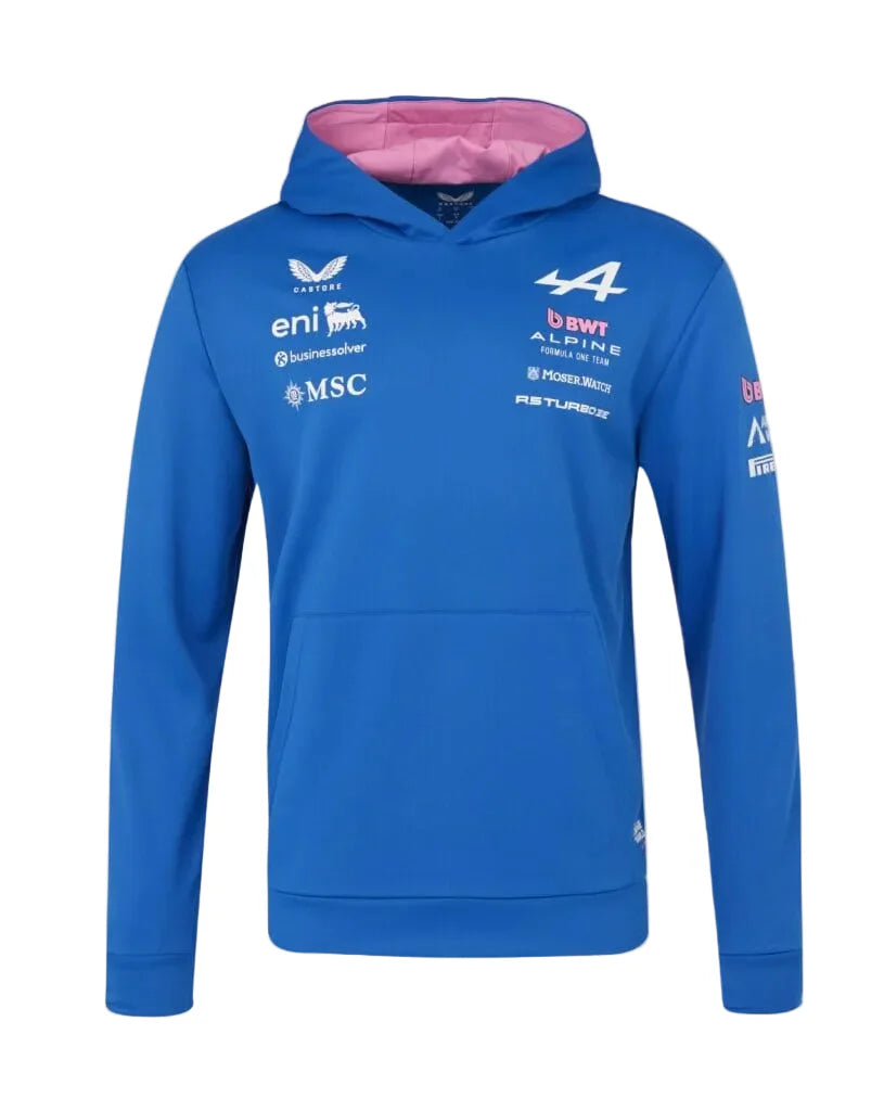 Alpine Racing F1 2026 Team Hoodie - Lapis Blue