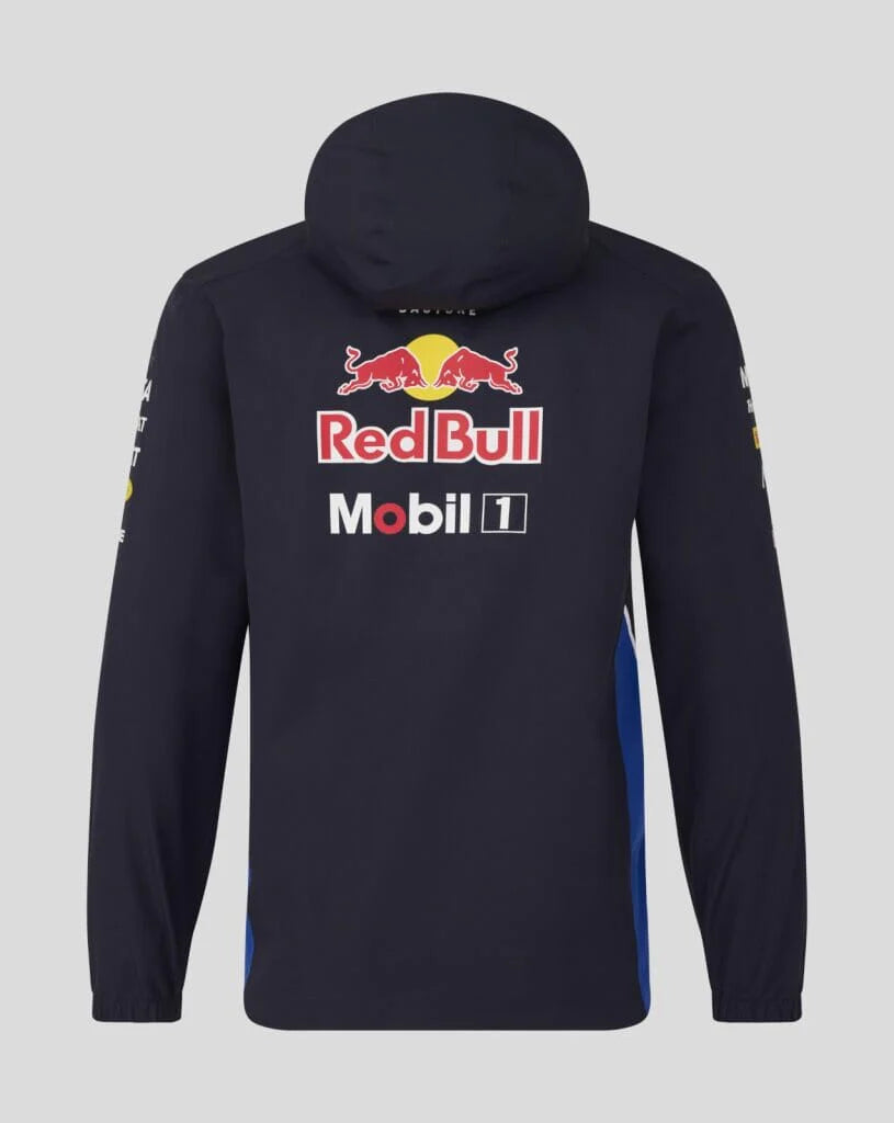 Red Bull Racing F1 2026 Team Rain Jacket - Blue/Navy