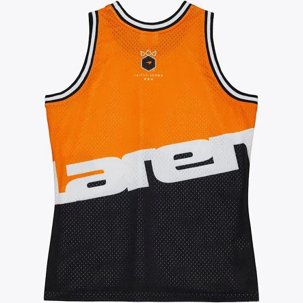McLaren Racing F1 Mitchell & Ness Special Edition Monaco GP Triple Crown Mesh Tank Jersey