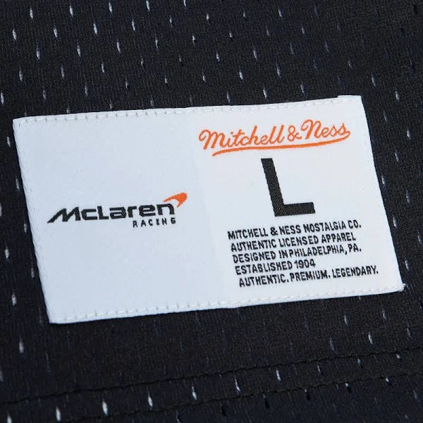 McLaren Racing F1 Mitchell & Ness Special Edition Monaco GP Triple Crown Mesh Tank Jersey
