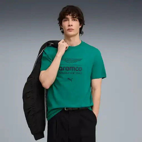 Aston Martin F1 Large Logo T-Shirt - Green